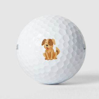 Balles De Golf Sympa chien