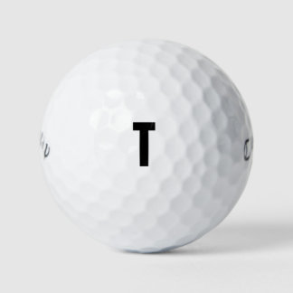 BALLES DE GOLF 'T'