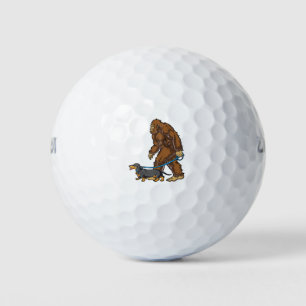Balles De Golf T-shirt Bigfoot pour Men Women Boys