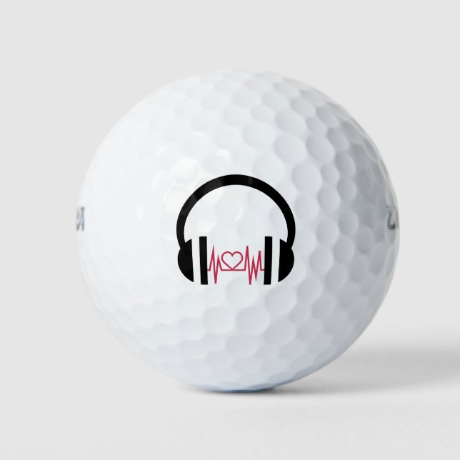 Balles De Golf T-shirts de musique drôle en gros (Devant)