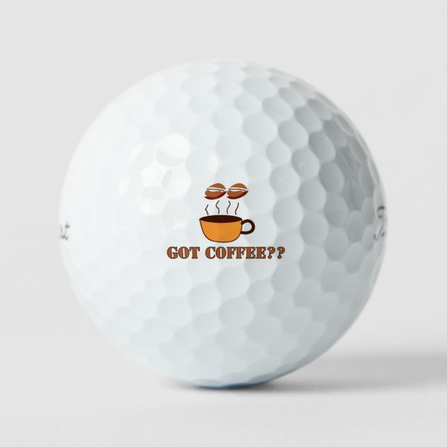 BALLES DE GOLF T'AS DU CAFÉ ? (Recto)