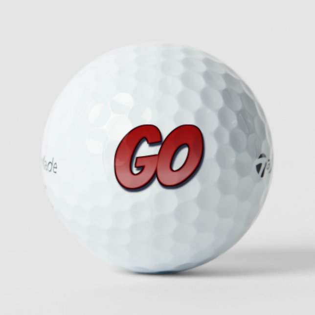 Balles De Golf Taylor Made Golf Balls (Recto)