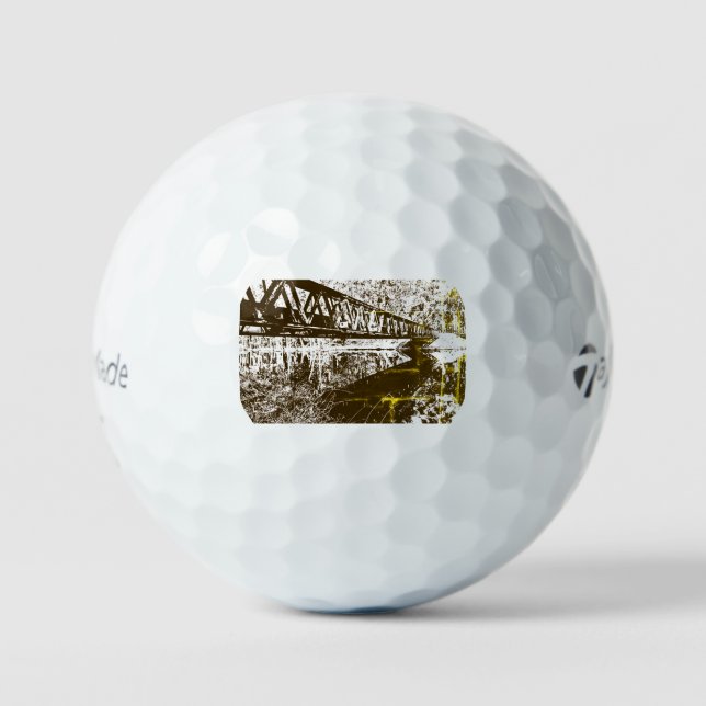 Balles De Golf Taylor personnalisé fait TP5 (Recto)