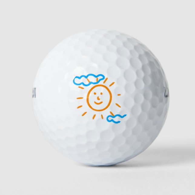 Balles De Golf Télécharger des enfants Dessiner Transformer des e (Devant)