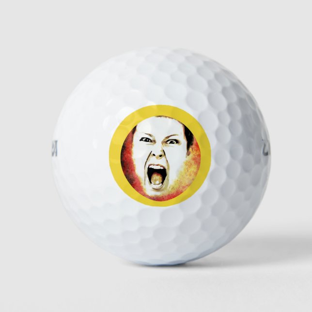 Balles De Golf Télécharger votre photo (Devant)