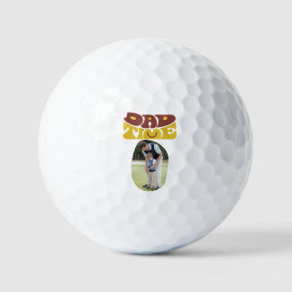BALLES DE GOLF TEMPS DU PÈRE UN DESIGN AMUSANT ET TENDANCE