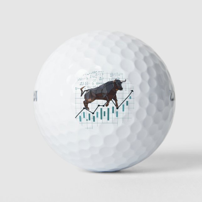 Balles De Golf Tendance haussière du marché stock (Devant)