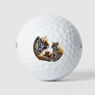 Balles De Golf "Tender Moments in Snowy Woods"