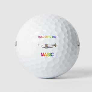 BALLES DE GOLF TENEZ-VOUS AU TRUMPET MUSICAL MAGIQUE