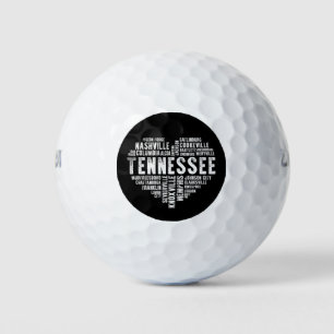 Balles De Golf Tennessee Heart Love Knoxville Nashville Memphis