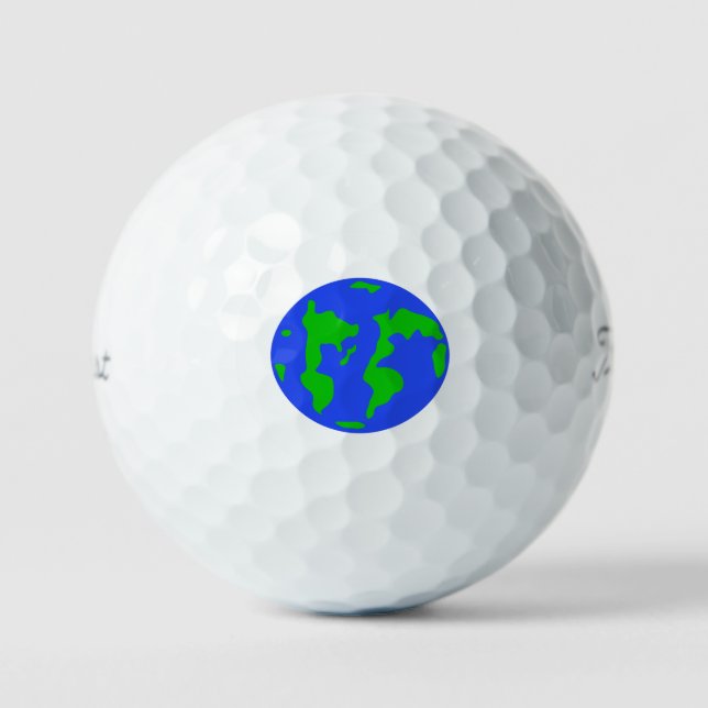 Balles De Golf Terre (Recto)