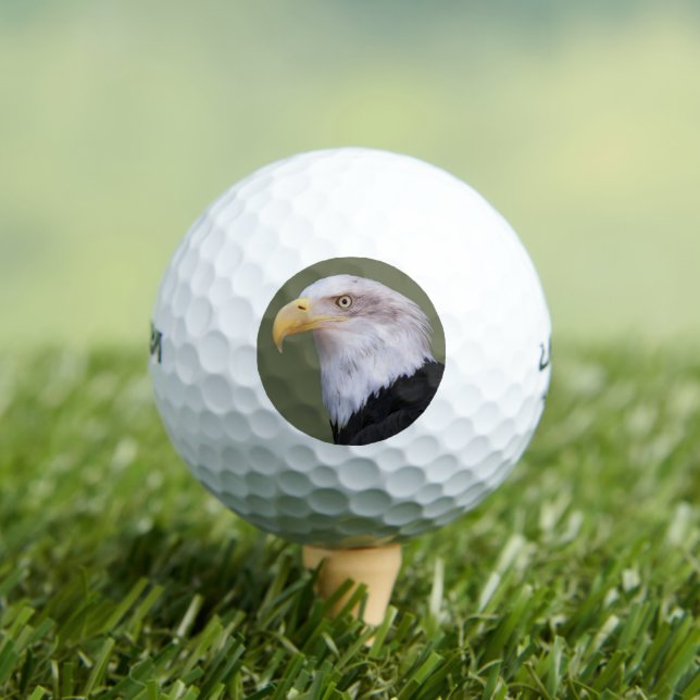 Balles De Golf Tête d'aigle à tête blanche américaine (T-shirt Insitu)