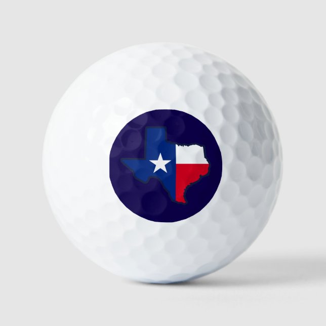 Balles De Golf Texas Flag Golf Balls (Recto)