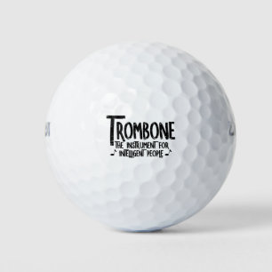 Balles De Golf Texte brut Trombone intelligent