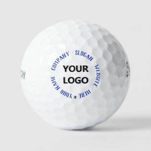 Balles De Golf Texte du logo personnalisé Timbres personnalisés B