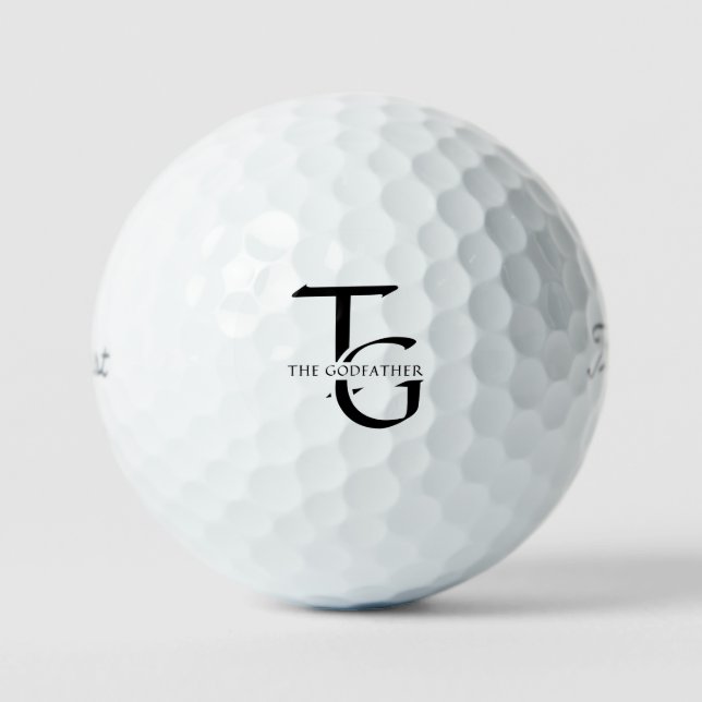 Balles De Golf THE GODFATHER (Il Padrino) (Recto)