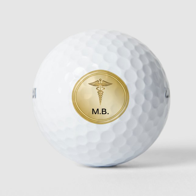 Balles De Golf Thème Médicale classique (Devant)