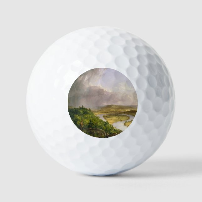 Balles De Golf Thomas Cole The Oxbow The Connecticut River (Recto)