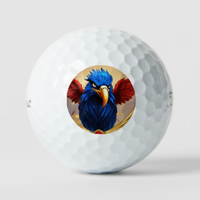 Balles De Golf "Titleist eagle golf balls pro V1" (Recto)