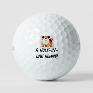 Balles De Golf Titleist personnalisé Cute Doggy Golf Balls