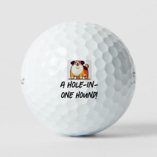 Balles De Golf Titleist personnalisé Cute Doggy Golf Balls