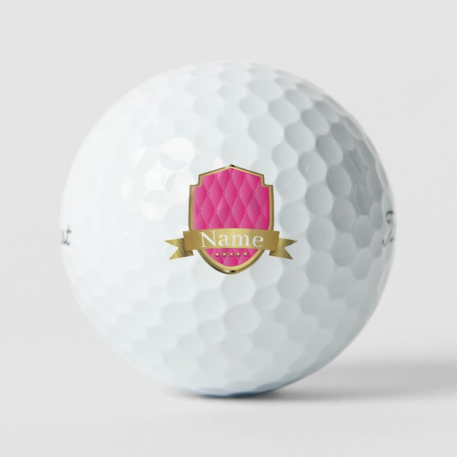 Balles De Golf Titleist personnalisé Pro V1 Golf Balls (Recto)