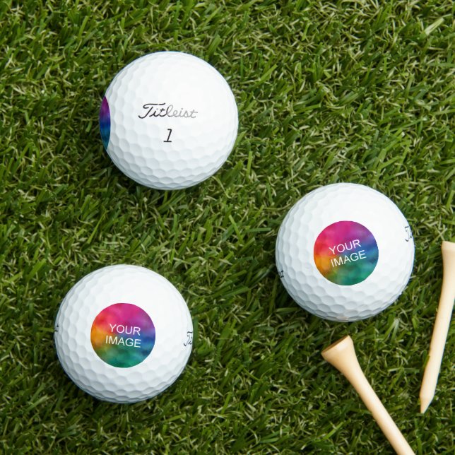 Balles De Golf Titrage photo personnalisé 2023 Pro V1 12 Pack (Herbe in situ)