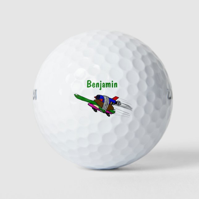 Balles De Golf Tortue volante (Devant)