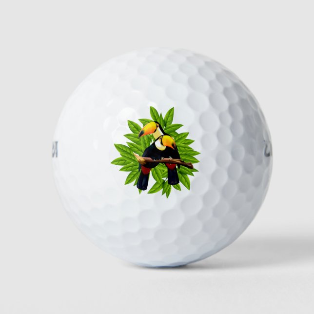 Balles De Golf Toucan Duo (Devant)