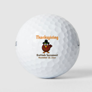 Balles De Golf Tournoi de Turquie d'action de grâces