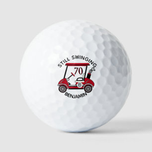 Balles De Golf TOUTE ANNÉE Panier personnalisé Anniversaire Monog