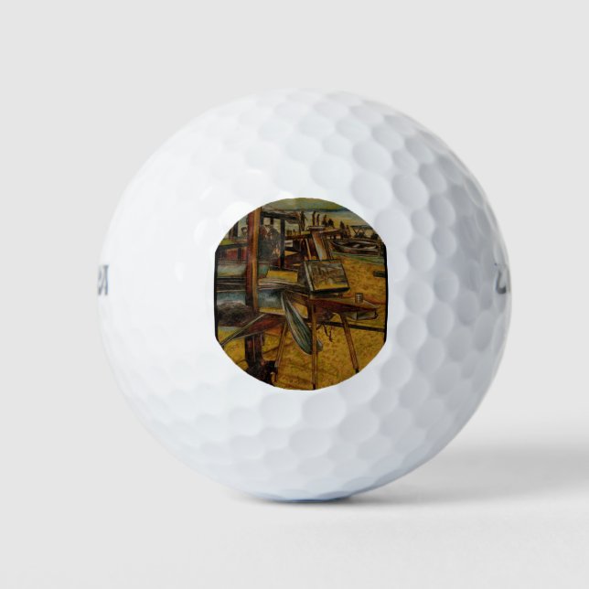 Balles De Golf Toutes les grandes peintures commencent par une br (Devant)