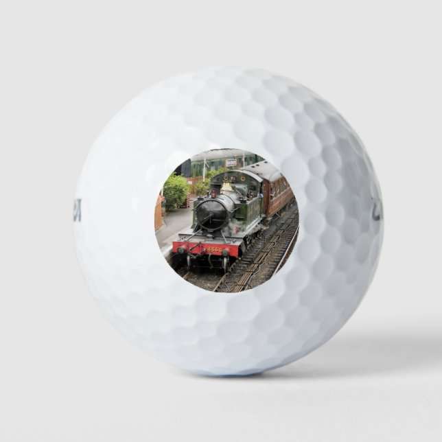 BALLES DE GOLF TRAINS À VAPEUR (Devant)