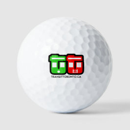 Balles De Golf Transit Toronto Logo Golf Ball