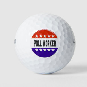 Balles De Golf Travailleur de sondage