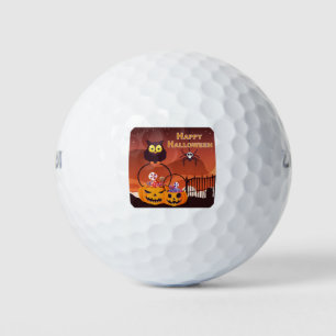 Balles De Golf Très Joli Halloween design
