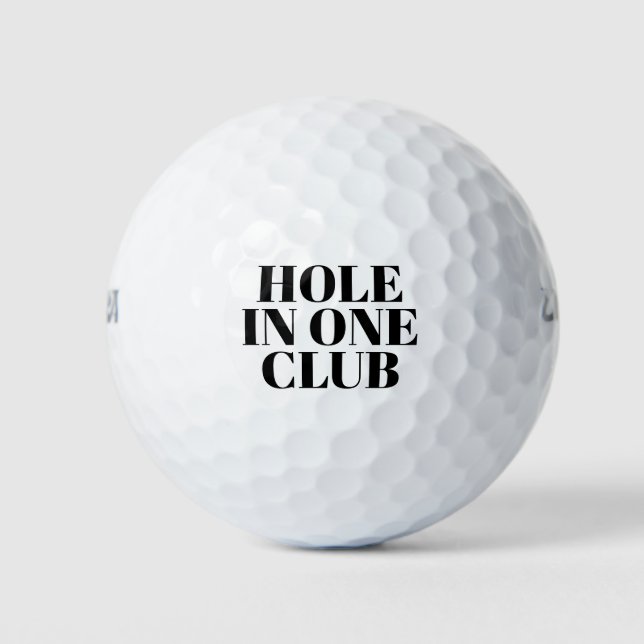 Balles De Golf Trou de golf dans One Club Golfers (Devant)