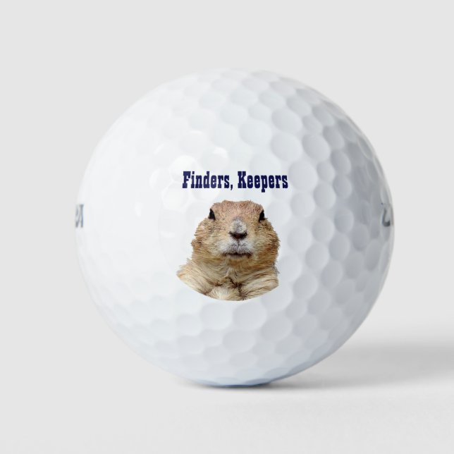 Balles De Golf Trouver Gardiens Ball Voler Groundhog (Devant)