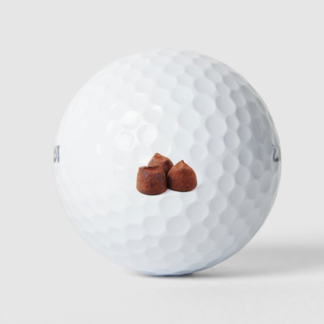 Balles De Golf Truffes au chocolat (Devant)