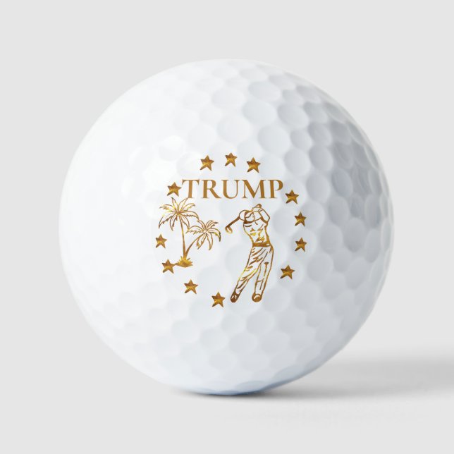 BALLES DE GOLF TRUMP 2024 (Recto)