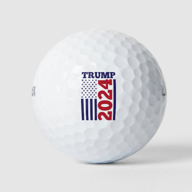 Balles De Golf Trump 2024 (Devant)