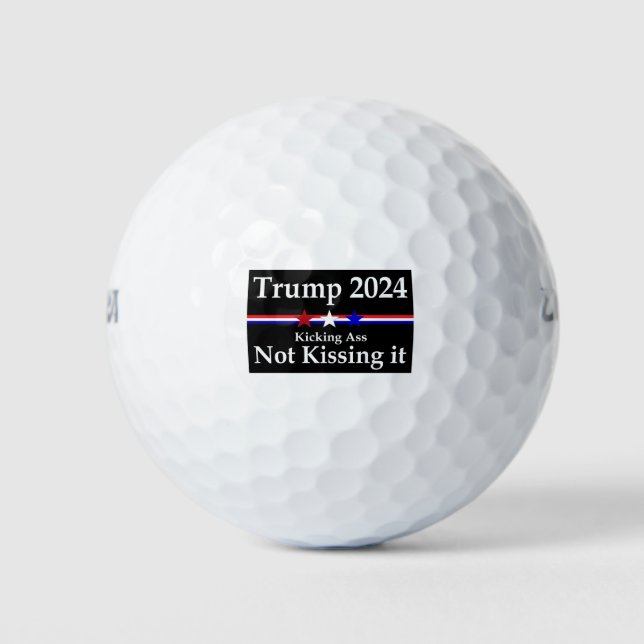 Balles De Golf Trump 2024 A** ne l'a pas embrassé. (Devant)
