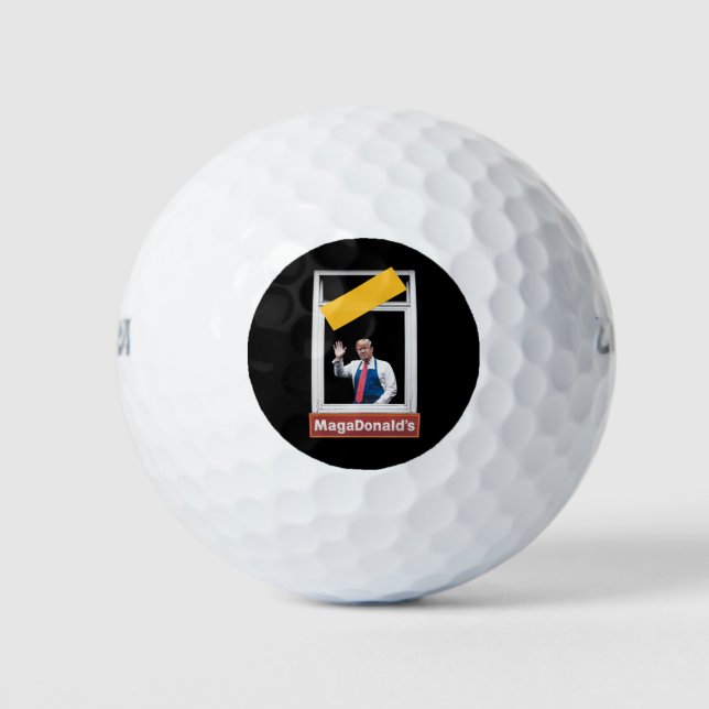 Balles De Golf Trump 2024 de MAGADonald (Devant)