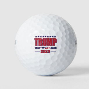 Balles De Golf Trump-2024-Reprendre l'Amérique