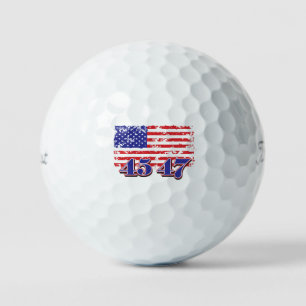Balles De Golf Trump 45 et 47