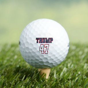 Balles De Golf Trump 47 Balls de golf de campagne