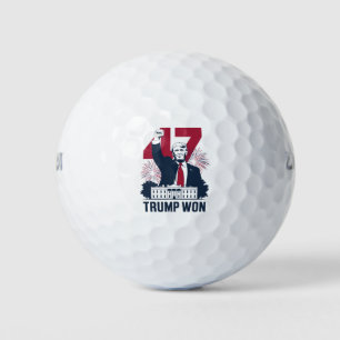 Balles De Golf Trump a encore gagné élection 2024 président 47e