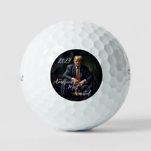 Balles De Golf Trump Golf (Recto)