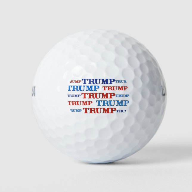 Balles De Golf Trump Trump (Devant)
