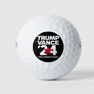 Balles De Golf Trump Vance 2024 Votez Trump 2024 Élection